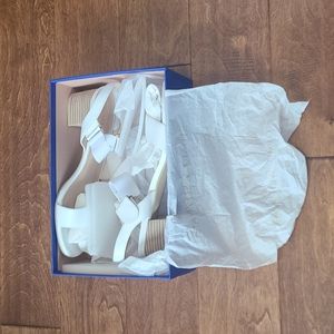 Stuart Weitzman Shaila 50 Leather Sandal